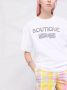 Boutique Moschino T-shirt verfraaid met studs Wit - Thumbnail 5