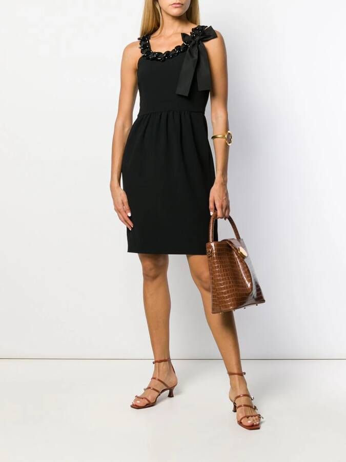 Boutique Moschino Verfraaide jurk Zwart
