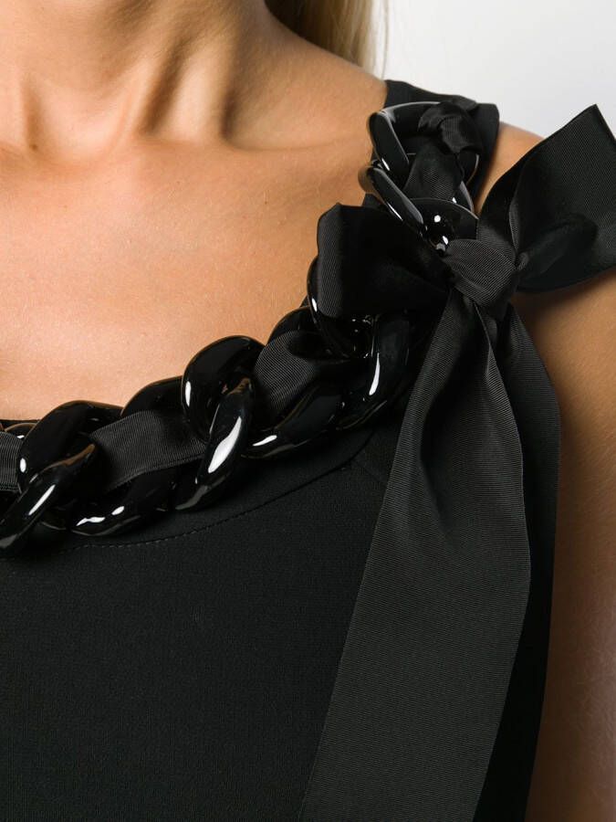 Boutique Moschino Verfraaide jurk Zwart