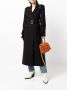 Boyarovskaya Trenchcoat met ceintuur Zwart - Thumbnail 2