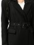 Boyarovskaya Trenchcoat met ceintuur Zwart - Thumbnail 5