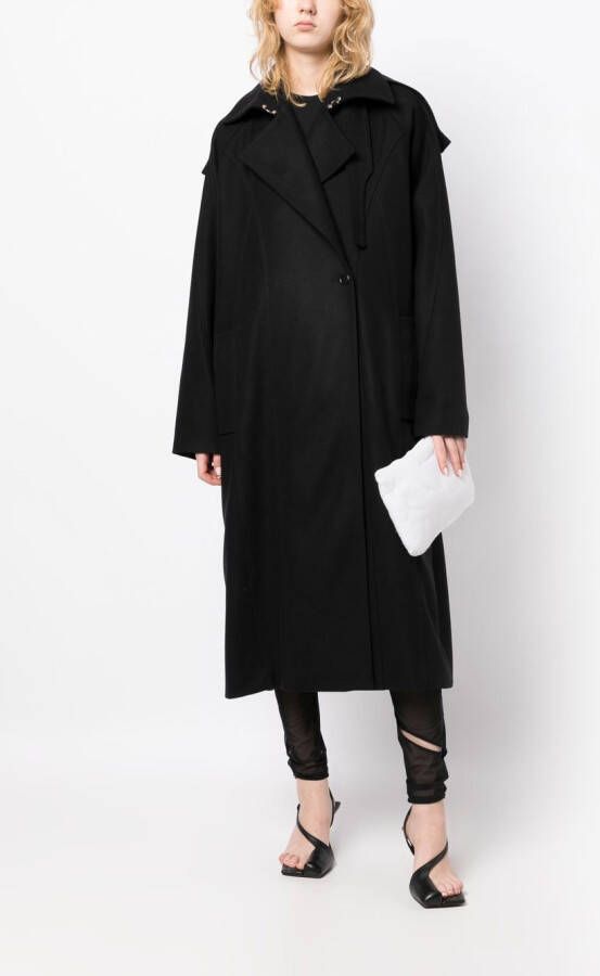 Boyarovskaya Trenchcoat Zwart