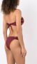 Brigitte Bandeau bikini met contrasterend patroon Rood - Thumbnail 4