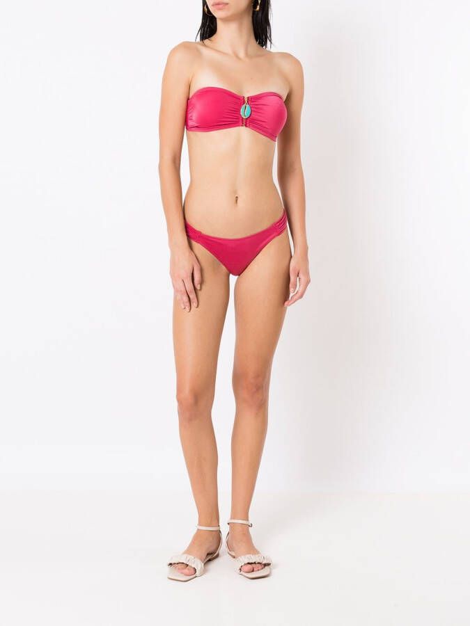 Brigitte Bandeau bikini Roze