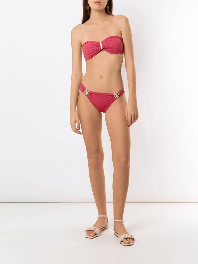 Brigitte Bandeau bikini Roze
