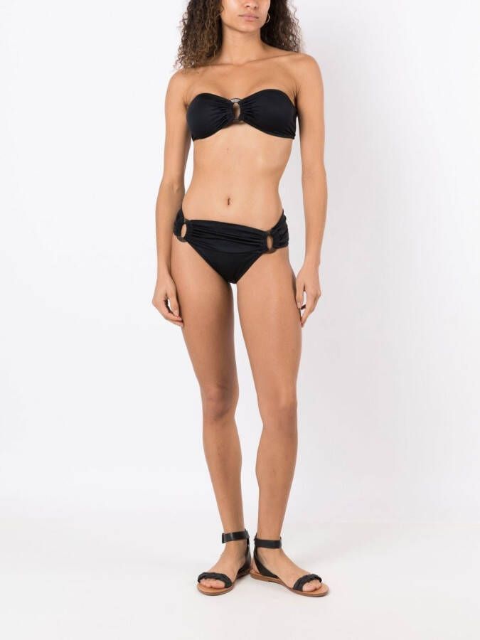 Brigitte Bandeau bikini Zwart