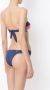 Brigitte bandeau bikini set Blauw - Thumbnail 3