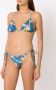 Brigitte Bikini met bloemenprint Blauw - Thumbnail 3