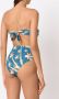 Brigitte Bikini met bloemenprint Blauw - Thumbnail 4