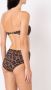 Brigitte Bikinitop met luipaardprint Zwart - Thumbnail 4