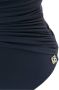 Brigitte Gedrapeerd badpak Blauw - Thumbnail 5