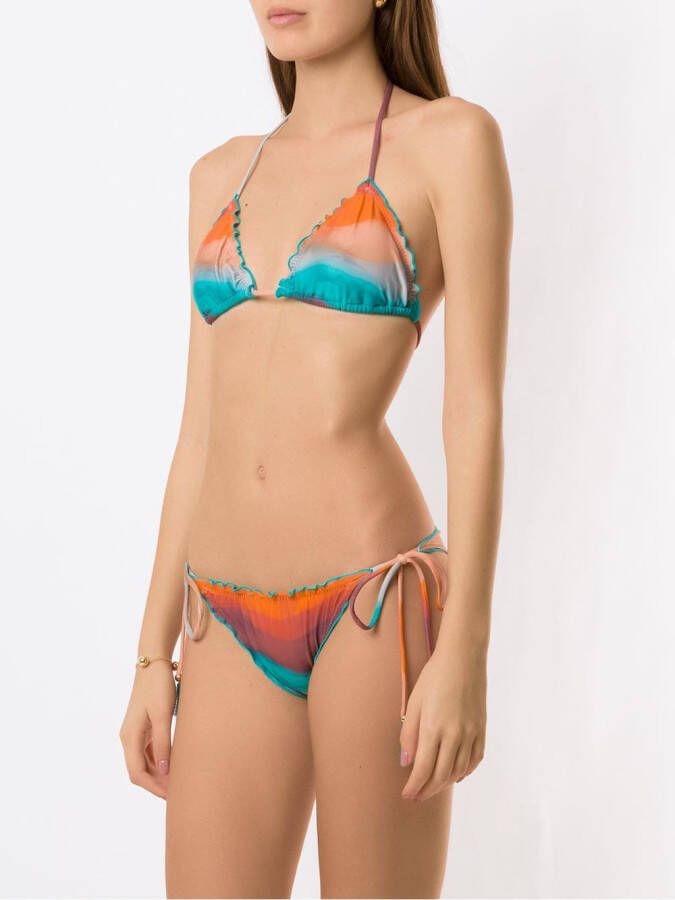 Brigitte Gewelfde bikini Oranje