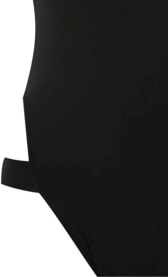 Brigitte High waist badpak Zwart