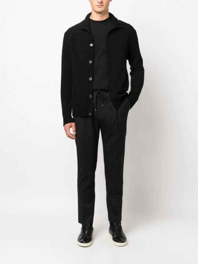 Briglia 1949 Broek met trekkoordtaille Zwart