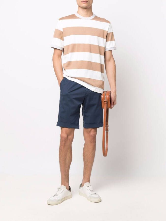 Briglia 1949 Chino shorts Blauw