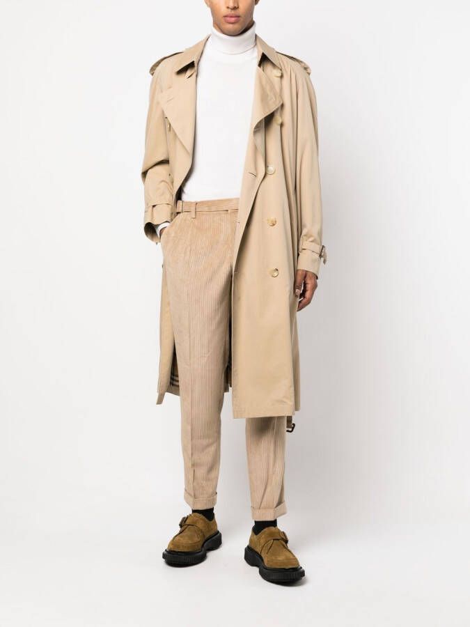 Briglia 1949 Ribfluwelen broek Beige