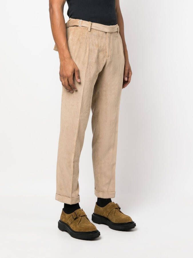 Briglia 1949 Ribfluwelen broek Beige