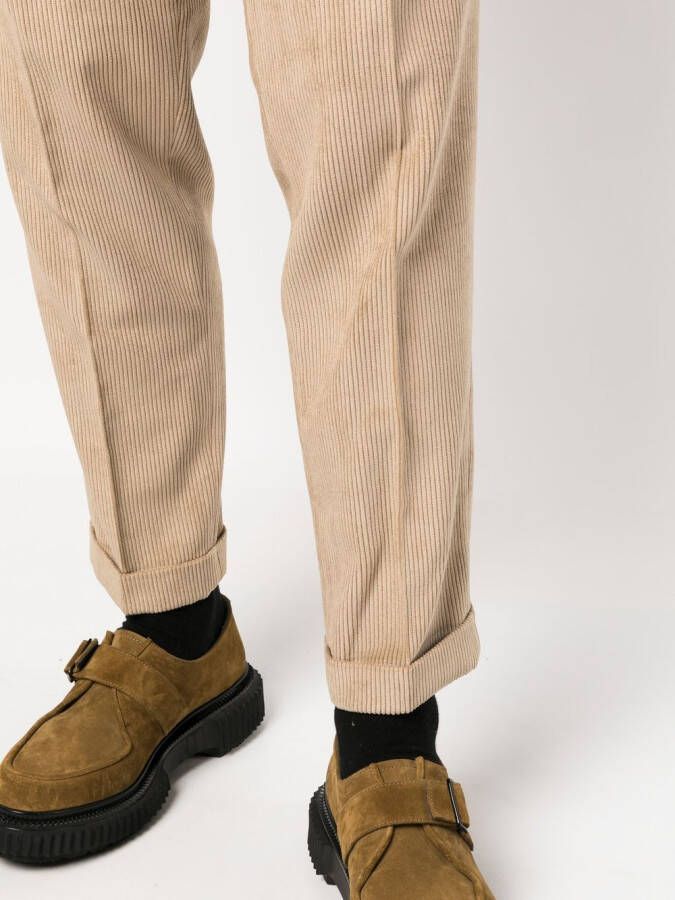 Briglia 1949 Ribfluwelen broek Beige