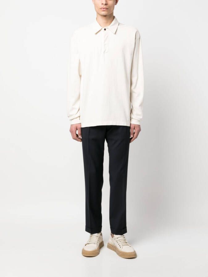 Briglia 1949 Chino met elastische taille Blauw