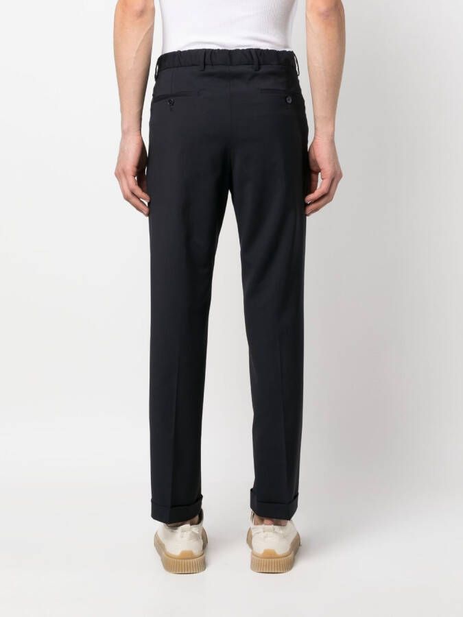 Briglia 1949 Chino met elastische taille Blauw