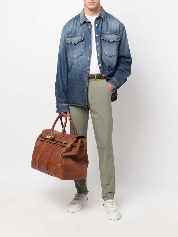 Briglia 1949 Slim-fit chino Groen