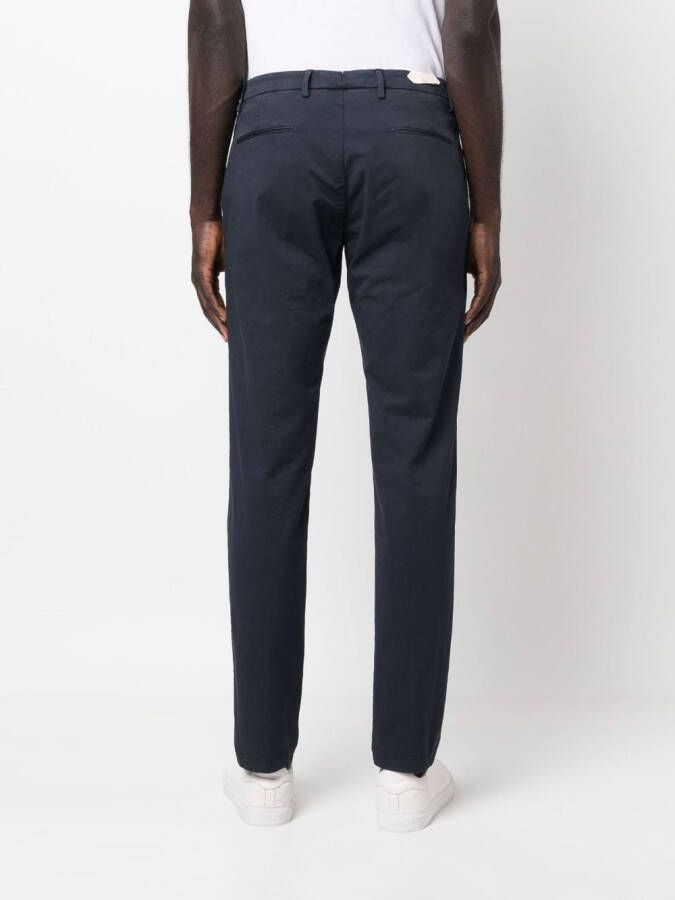 Briglia 1949 Slim-fit chino Blauw
