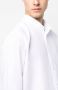 Brioni Overhemd met bandkraag Wit - Thumbnail 5