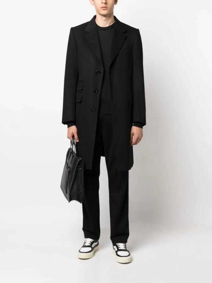 Brioni Broek met trekkoordtaille Zwart