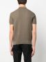 Brioni Gebreid poloshirt Groen - Thumbnail 4