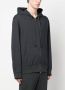 Brioni Hoodie met rits Zwart - Thumbnail 3
