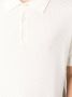 Brioni Ribgebreid poloshirt Wit - Thumbnail 5