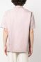 Brioni Overhemd met korte mouwen Roze - Thumbnail 4