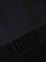 Brioni Sjaal met geborduurd logo Blauw - Thumbnail 3