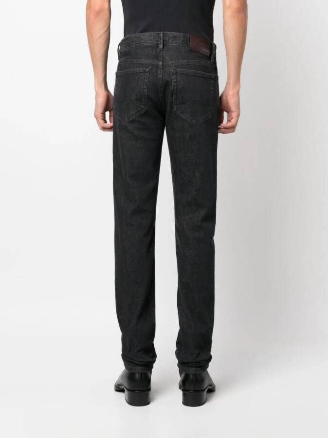 Brioni Slim-fit jeans Zwart