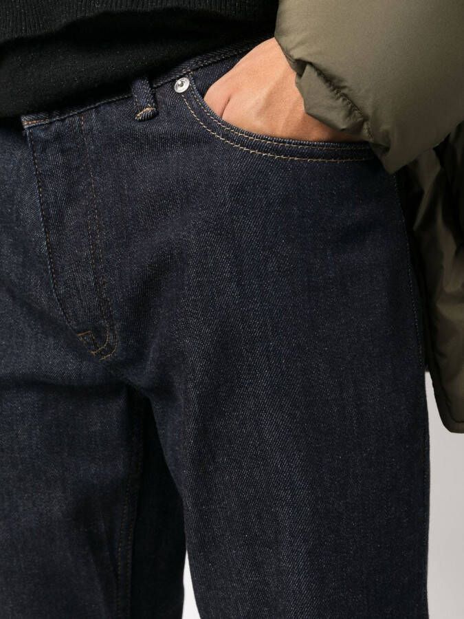 Brioni Straight jeans Blauw