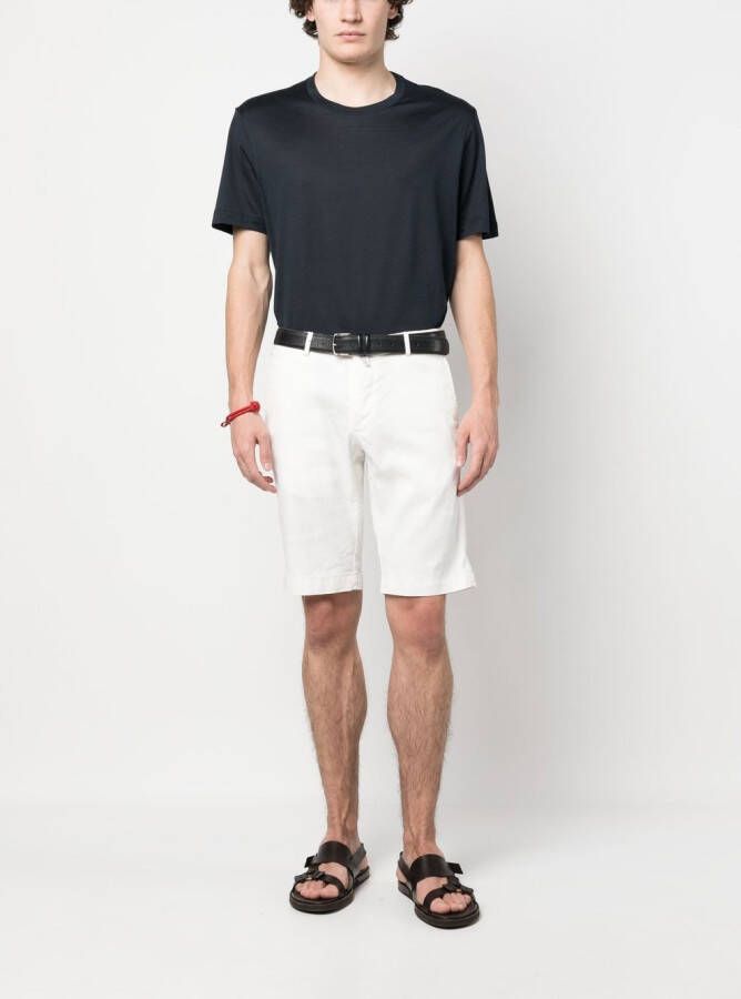 Brioni T-shirt met ronde hals Blauw