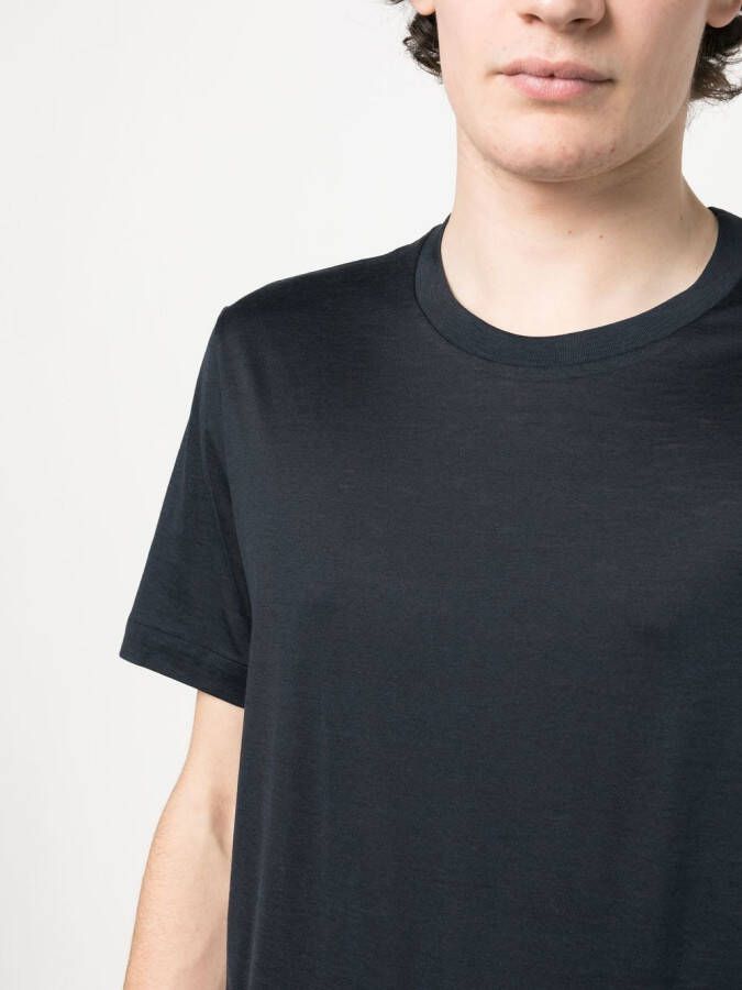 Brioni T-shirt met ronde hals Blauw