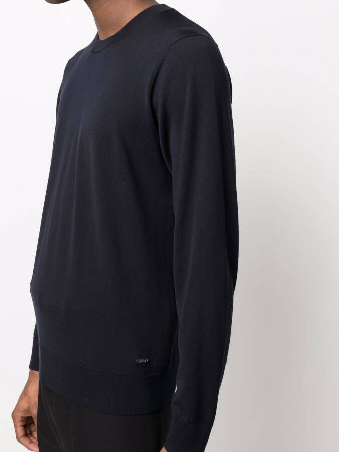 Brioni Fijngebreide trui Blauw