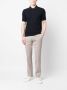 Brioni Gebreid poloshirt Blauw - Thumbnail 2