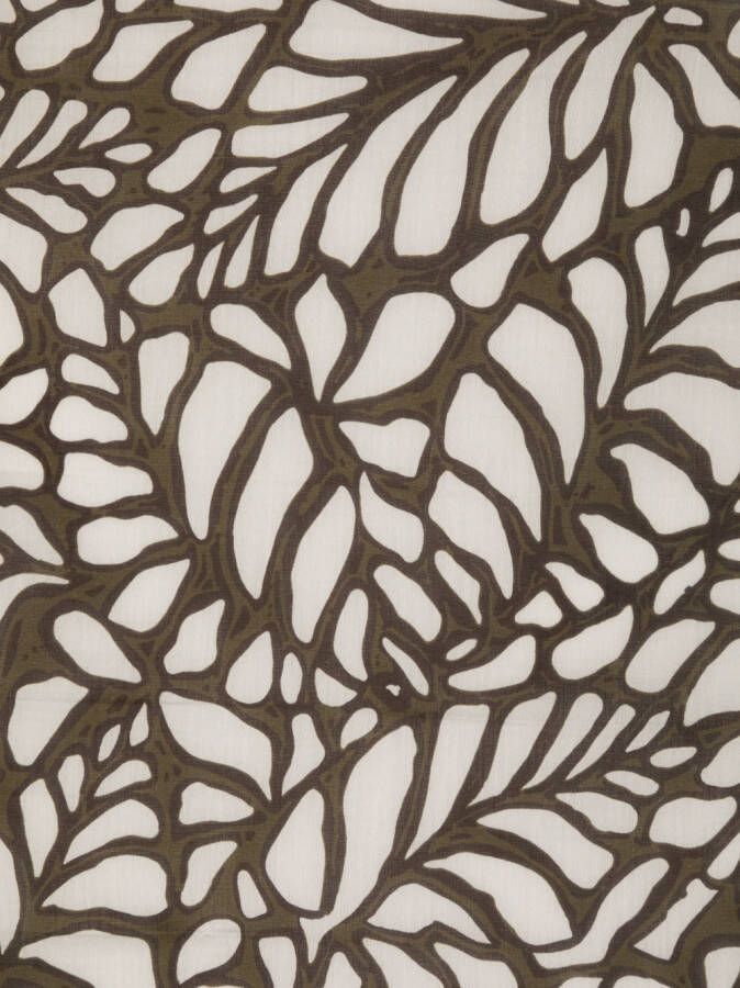 Brunello Cucinelli Sjaal met print Groen