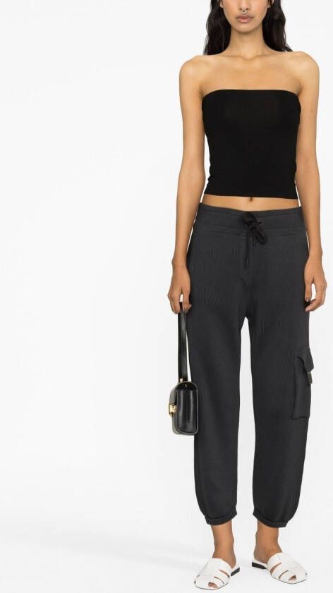 Brunello Cucinelli Bandeau top Zwart