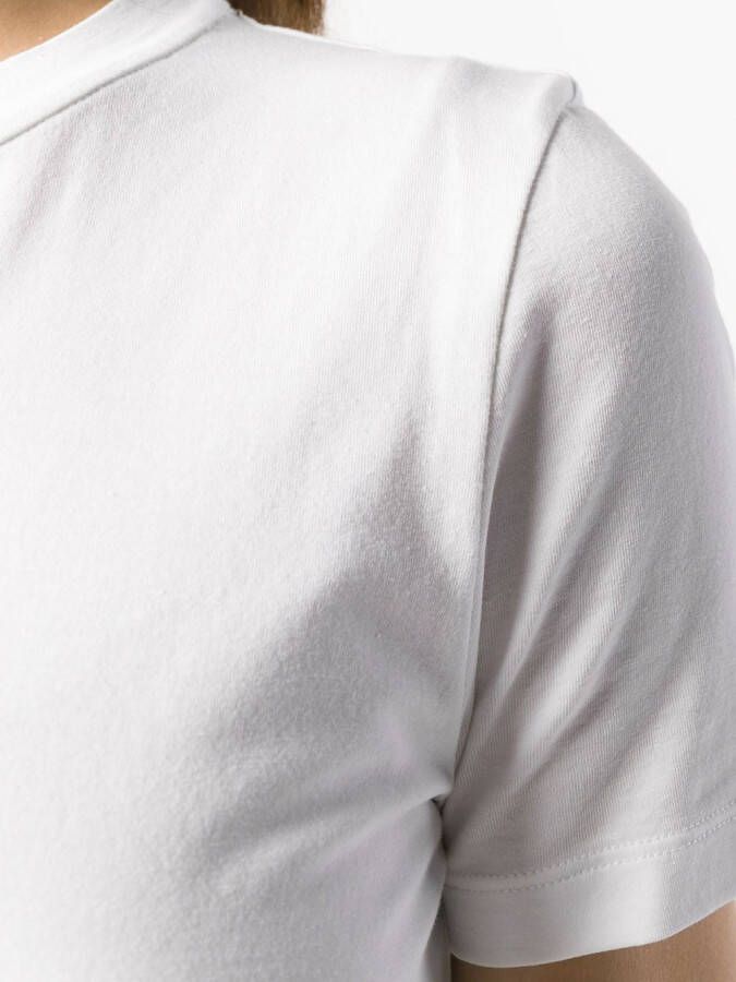 Brunello Cucinelli basic T-shirt Wit