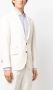 Brunello Cucinelli Blazer met enkele rij knopen Beige - Thumbnail 3