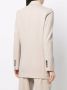 Brunello Cucinelli Blazer met enkele rij knopen Beige - Thumbnail 4