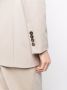 Brunello Cucinelli Blazer met enkele rij knopen Beige - Thumbnail 5