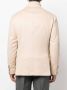 Brunello Cucinelli Blazer met enkele rij knopen Beige - Thumbnail 4