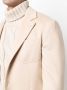 Brunello Cucinelli Blazer met enkele rij knopen Beige - Thumbnail 5