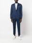 Brunello Cucinelli Blazer met krijtstreep Blauw - Thumbnail 2