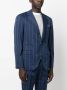 Brunello Cucinelli Blazer met krijtstreep Blauw - Thumbnail 3