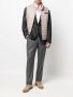 Brunello Cucinelli Blazer met krijtstreep Grijs - Thumbnail 2